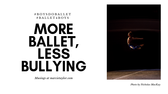 Julian MacKay Photo by Nicholas MacKay, More Ballet, Less Bullying